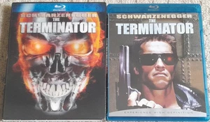 THE TERMINATOR BLU-RAY + LENTICULAR SLIP COVER ARNOLD SCHWARZENEGGER REGION FREE - Picture 1 of 2