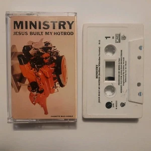 Ministry - Jesus Built My Hotrod (Cassette Tape, 1991 Sire Records) Tested - Picture 1 of 6