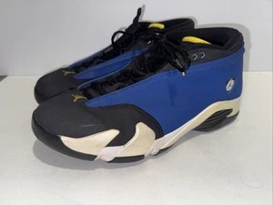 Taglia 13 - Air Jordan 14 Retro 2015 Low Laney - Foto 1 di 10