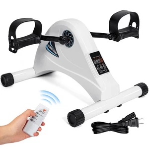 Motorized Mini Exercise Bike Pedal Exerciser for Seniors Rehab Training, Elec... - Picture 1 of 7