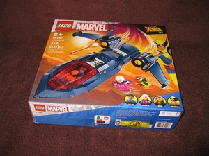 LEGO MARVEL SET X-MEN '97, X JET CYCLOPS MAGNETO ROGUE WOLVERINE NEW # 76281 - Picture 1 of 9