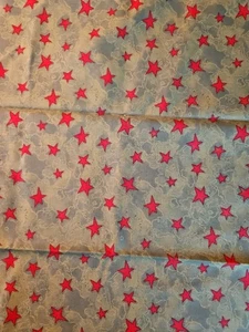 Noah & Co Design By Leanne Anderson - 1 Yard Country Christmas Stars Fabric - Picture 1 of 2