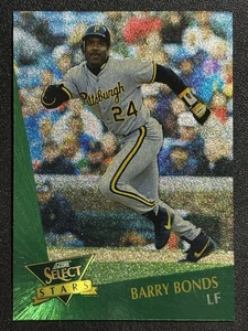 Select Stars #7 1993 Barry Bonds Pittsburgh Pirates - Imagen 1 de 2