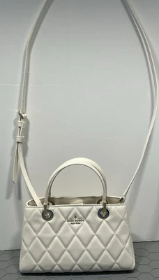 CARTERA KATE SPADE PEQUEÑA SULLIVAN LISA ACOLCHADA CAREY MERENGUE NUEVA CON ETIQUETAS Foto 1 de 4