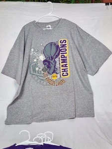 Vintage 2004 Los Angeles Lakers NBA Western Conference T-Shirt Größe 3XL - Bild 1 von 8
