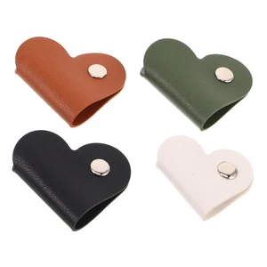4pcs Heart Shape Cord Organizer Clip: Headphone Cable Earbud Wire Keeper - Data - Picture 1 of 12