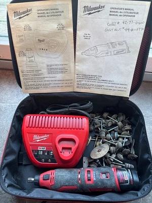 Milwaukee 2460-20 M12 Cordless Rotary Tool 12V Li-Ion Used - Image 1 of 4