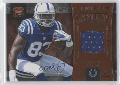 2012 Crown Royale Rookie Paydirt Materials Retail Dwayne Allen #13 RC - Image 1 of 2