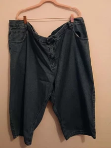 Pantalones Cortos Mainstreet Blues, Para Mujer Talla Grande 32W, Clásicos Lavado Oscuro Atemporal De Colección - Imagen 1 de 5