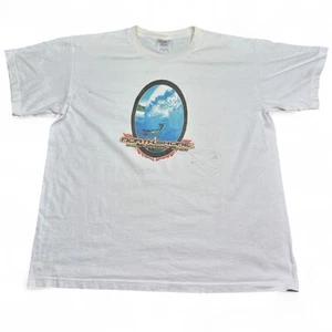 Vintage Y2K AND1 Surf Tee Shirt Adult Size Large Oversized North Shore Waimea - Picture 1 of 18