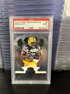 Panini Crown Royale Eddie Lacy 2014 #9 PSA 9 - Imagen 1 de 2