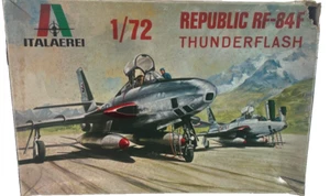Kit Modelo Italaerei RF-84F Thunderflash 1:72 #108 Vintage Italia Completo - Imagen 1 de 5