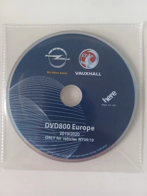 ORIGINAL NAVI-UPDATE VAUXHALL/OPEL 2019/20 MERIVA B, ASTRA - Bild 1 von 2