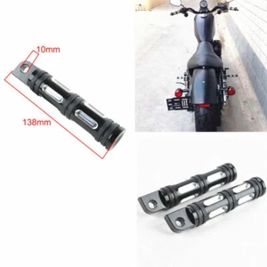 Coppia moto Poggiapiedi Pedali Poggiapiedi Pedane Per Harley Dyna Fat Bob FLHX - Foto 1 di 5