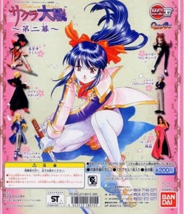Sakura Wars Figur Mini Puppe Lot 6 Set Retro Anime Spiel Bandai Japan M613 2 - Bild 1 von 14
