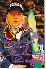 Christina RIEGEL - Austria, austriaco Maestro sci alpino 1993, originale!