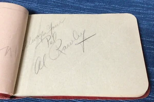 Al Rawley Azalea Trio Autograph Book Vtg Signed Western Hillbilly Music 924A - Picture 1 of 5