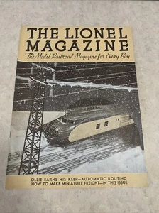 The Lionel Magazine January February 1935 Ollie Earns His Keep Vol.5 No.1 VG - Picture 1 of 8