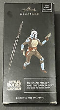 Bo-Katan and Darksaber Hallmark Keepsake Celebration 2022 Star Wars Mandalorian