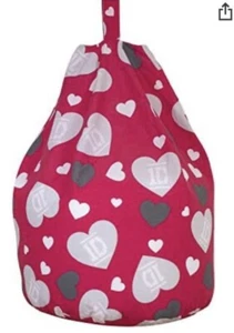 One Direction 1D Kids Girls 3ft Bean Bag UNFILLED Chair Seat Bedroom Play Room - Picture 1 of 1