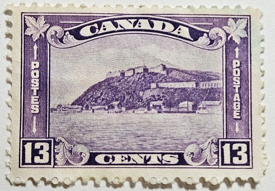 Stamp Canada 1932 Old Citadel at Quebec A61 #201 MLH - Image 1 of 1