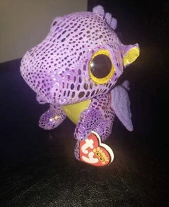 Ty Beanie Boos Spectra Dragon Plush 6” - Picture 1 of 3