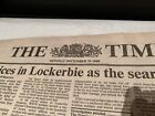 Original The Times Newspaper 26 December 1988