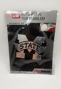 Michigan State Spartans 3 Inch Automotive Team Emblem, Chrome, New - Picture 1 of 2