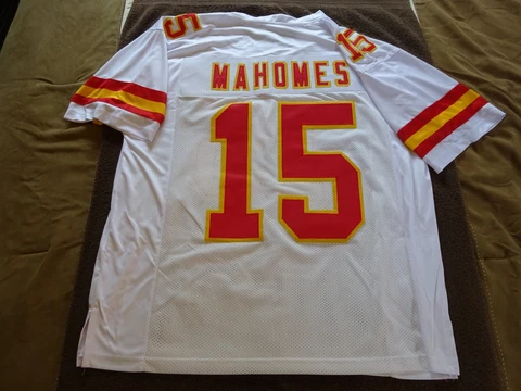 NFL Kansas City Chiefs #15 Patrick Mahomes New Custom Jersey Cover