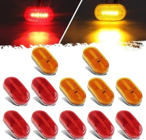 American Motorhome RV. Led oval Marker Lights 12 Light Set - Picture 1 of 1