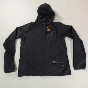 Giacca a vento Under Armour donna media nera idrorepellente termorepellente corsa - Foto 1 di 16