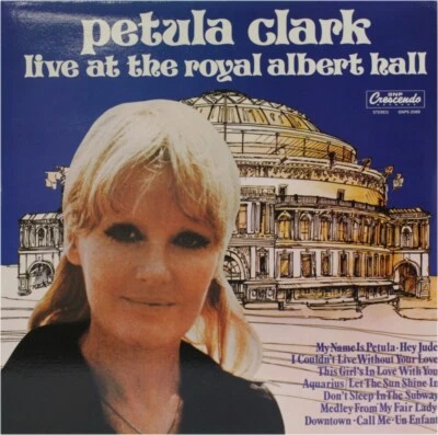 PETULA CLARK Live At The Royal Albert Hall NEW 1972 LP Pop Vinyl GNP-2069 - Image 1 of 2