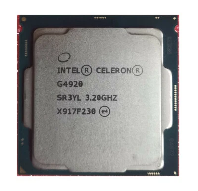 Intel Celeron G4900 G4920 G4930 Dual-Core LGA 1151 Desktop CPU Processor - Image 1 of 4