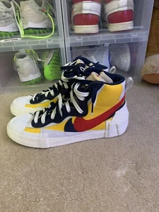 Nike Sacai Blazer Maíz Azul Marino Talla 10 (Leer Descripción) - Imagen 1 de 7