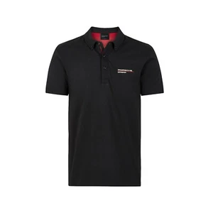 Camisa polo Porsche Motorsport en negro - Imagen 1 de 2