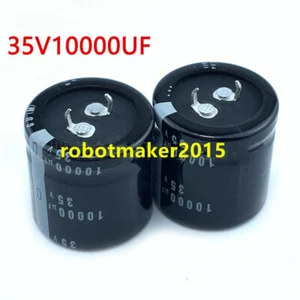 10000mfd 10000uF Aluminum Electrolytic Capacitor 35V 2 Pins For Audio Filter - Picture 1 of 3