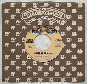 Donna Summer "Could It Be Magic / Whispering Waves" 1976 US 7" Vinyl - Bild 1 von 1