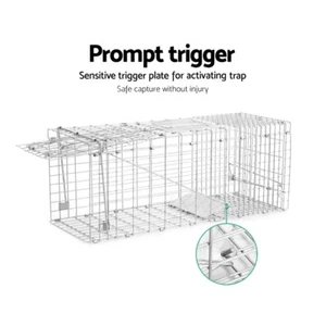 Garden and home Animal Trap Cage Rat/Rabbit/Possum 66x23cm - Picture 1 of 6
