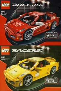 RARE Lego Racers 8143 Ferrari 1:17 F430 Challenge - Picture 1 of 6