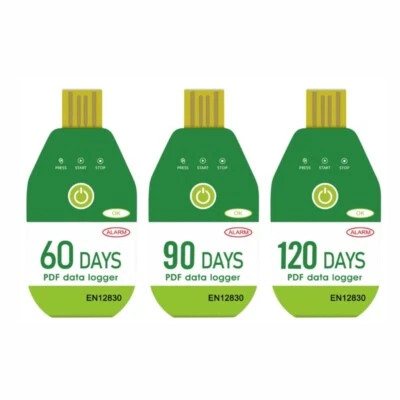 Temperature Data Logger Recorder 60/90/120Day for Long Term - Image 1 of 4