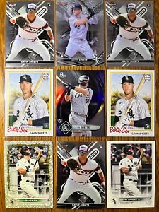 Gavin Sheets White Sox Rookie,Topps Finest Chrome,Archives,Holiday,Bowmans Best