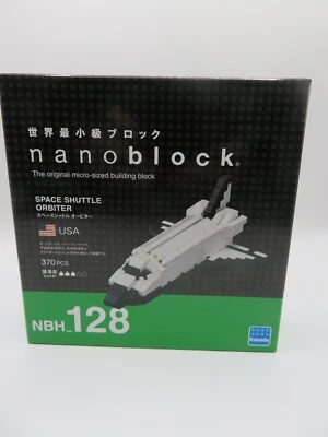 Nanoblock Space Shuttle Orbiter NBH 128 -BRAND NEW IN BOX-FREE SHIPPING - Image 1 of 4