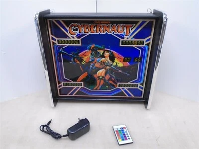 Bally Cybernaut Cabezal Pinball Pantalla LED Caja de Luz Foto 1 de 4