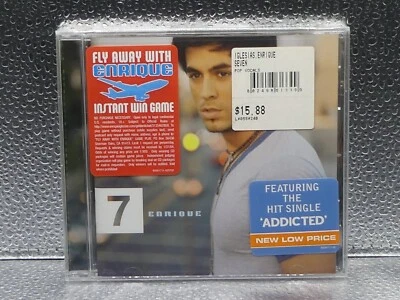 Enrique Iglesias Seven 2003 CD New Factory Sealed B0001711-02 Interscope Records Foto 1 de 4