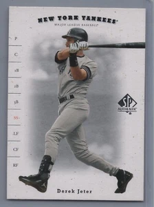 2001 SP Authentic - #36 Derek Jeter - Bild 1 von 2