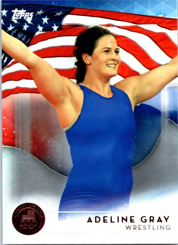 Adeline Gray trading card Wrestling 2016 Topps US Olympic Team Bronze Medal #35 - Image 1 of 1