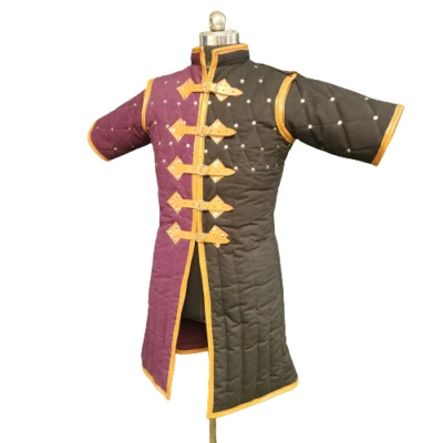 Thick padded Gambeson Half Sleeve ,Medieval Gambeson , Best Gift for Halloween. - Image 1 of 4