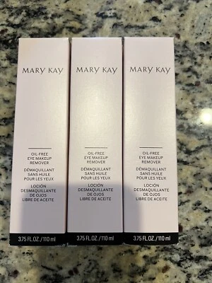 LOTE DE 3 desmaquillantes de ojos sin aceite Mary Kay 3,75 fl. oz. Cada envío gratis Foto 1 de 4