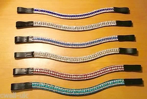Diseñador Look U 5 Filas Cejas Cristal Elección de Colores Cristal NEGRO a la Venta - Imagen 1 de 12
