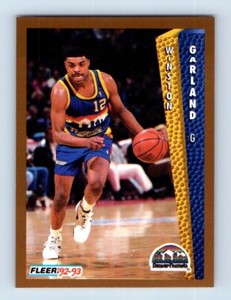 1992-93 Fleer Winston Garland Denver Nuggets #55
